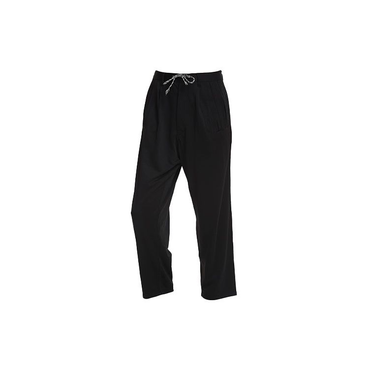 Y-3 Pánské ležérní minimalistické kalhoty s rovnými nohavicemi Černé GK4814