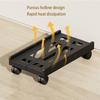 Computer Host Bracket Desktop Household Chassis Tray Mobile Base Telescopic Bracket Heat Dissipation Rack