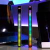 iMICE Colorful Sound Control Light USB/Rechargeable Battery APP Control 32 LED VoiceActivated Pickup Rhythm Strip Light Computer Car