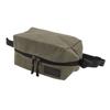 Outdoor Camping Tissue Dispenser Box Canvas Toilet Paper Holder Napkin Paper Case for Tent House Office OD Green