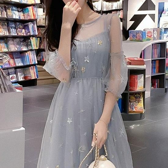 2026 New Women's Small Summer Mori Style Fairy Dress
