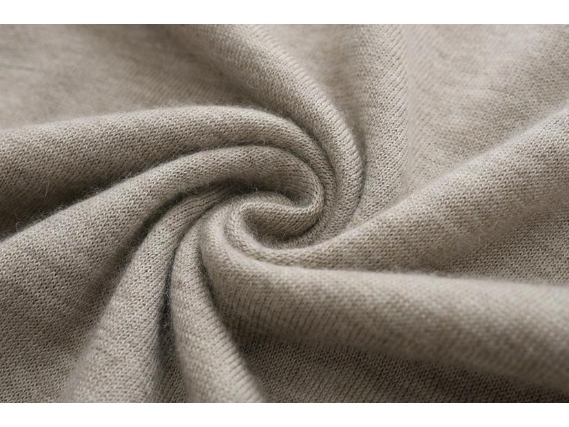 100% Czysty Kaszmir Lekki Sweter z Dekoltem Rolka Slim Fit