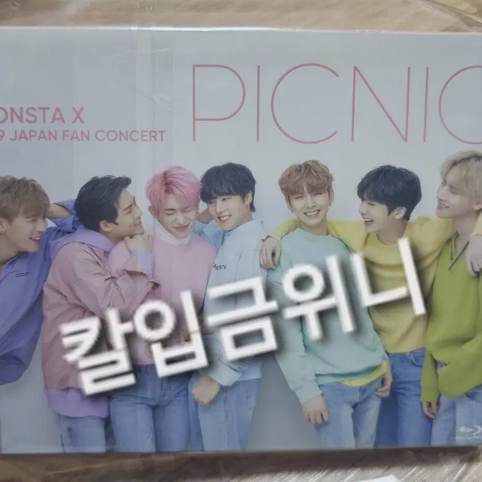

2019 Monsta X Япония Фанкон Пикник Blu-ray Япония Фан Фанклуб Ограниченное издание