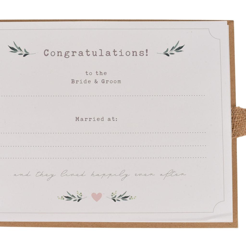 Love Story Guest Book Wedding Guest Book *(18/12)*