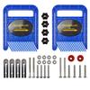 Durable Construction Double Featherboards Miter Gauge Slot  Table Saw Applications