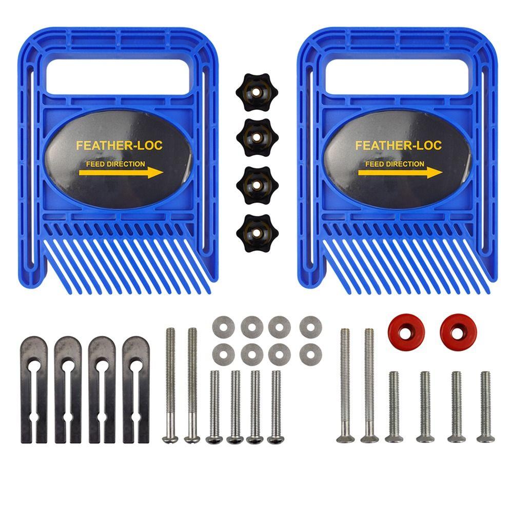 Durable Construction Extended Feather Loc Board Miter Gauge Slot Engraving Operations