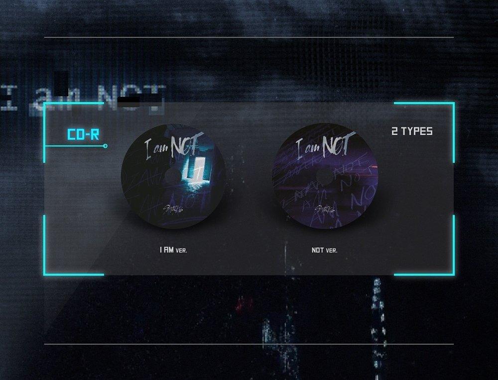 Stray Kids - I am NOT [NOT ver.] (1st Mini Album) CD + Photobook + 3 Photocards [KPOP MARKET Bonus: Additional Photocard Set] [Korean Edition]