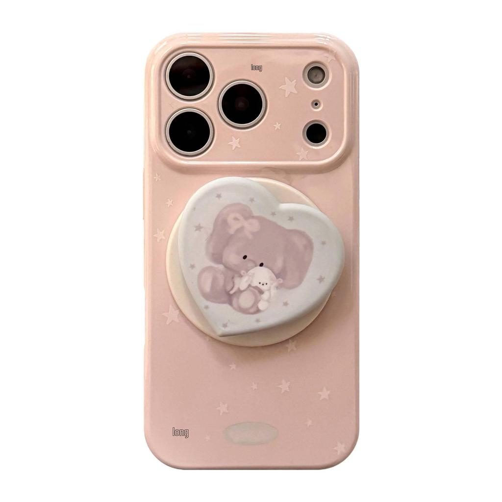 Adorable Rabbit & Elephant Magnetic Phone Case for iPhone 17/16 Pro Max/13/15