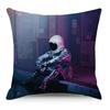 Wish Pillowcase Astronaut Planet Linen Pillow Cushion Cover
