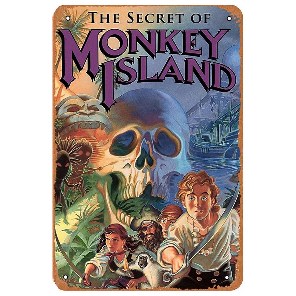 Metal Tin Signs Plaque Video Game Wall Decoration Vintage Art Posters Iron Painting for Man Cave Home Cafe Game Room Club Bar