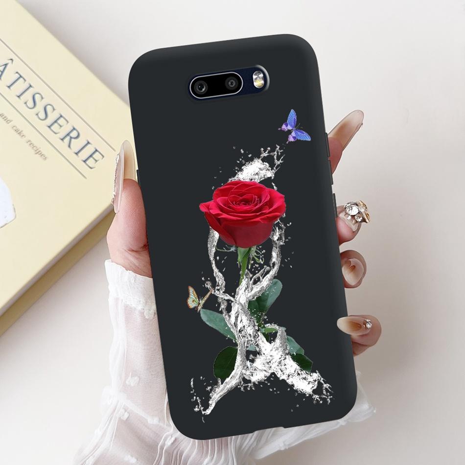Per LG V50S ThinQ / V50 ThinQ 5G Nuova Carina Custodia per Telefono Floreale a Cartoni Animati Per LG V50 V50S ThinQ Custodia Morbida in Silicone Nero