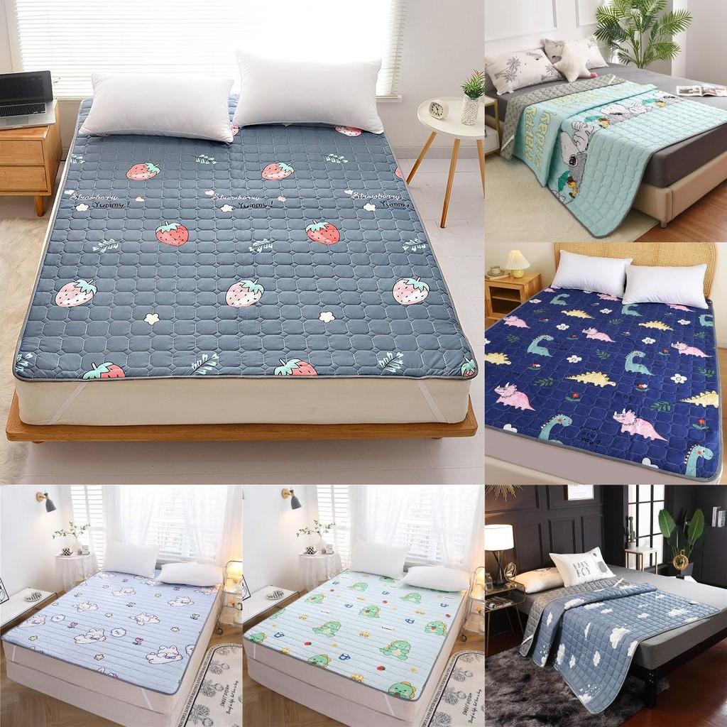 Cot Toppers Mattress Breathable Cotton Durable Resistant Students Fabric