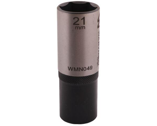 Hex Socket 1/2". 21 Mm. Long. Crv50Bv30. Din 3124. Waryński