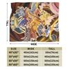 Digimon Plush Blanket Girls Boys Flannel Throw Blanket For Couch Chair Super Soft Quality Bedspread Gift