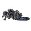 Unisex Rhinestone Skull Leather Belt - European Style Denim Waistband