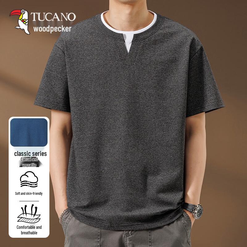 Tucano Men's Casual Short Sleeve T-Shirt