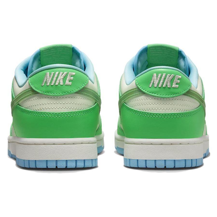 Nike Dunk Low Green Shock Sneakers da Uomo Acquarius-Blue Sail Vapor-Green FZ4015-399