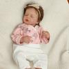 46cm Adorable Reborn Dolls LouLou Sleeping Lifelike 3D Painted Skin Silicone Vinyl Cute Newborn Christmas Toy Gift For Girls