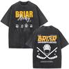 2026 Prané Vintage Mimo Kampus TV Seriál Graham 44 Trička Briar University Hokejové Tričko Pánské Dámské Vintage Top Streetwear
