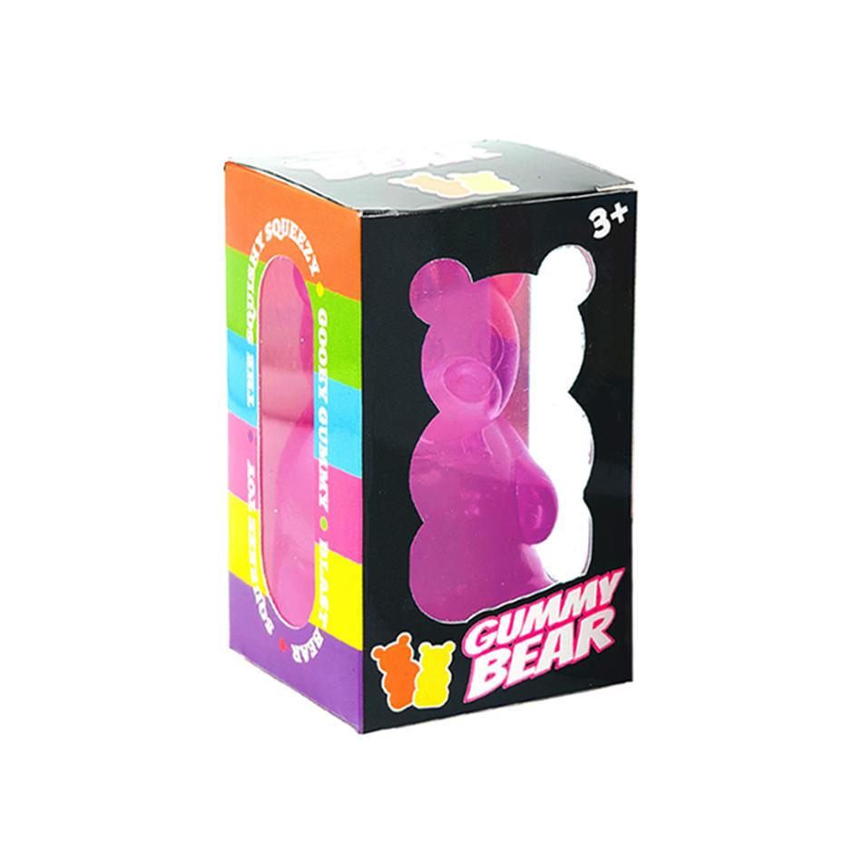 Nee Doh Nice Cube, Cute Bear Maltose, Stress Resistant Toy That , Relax And Grip Desktop Decorative With Box Gift