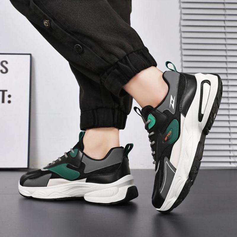 Men Casual Sport Shoes Breathable Men Sneakers Fashion Outdoor Mesh Running Shoes Versatile Comfortable Thick Sole Walking Shoes