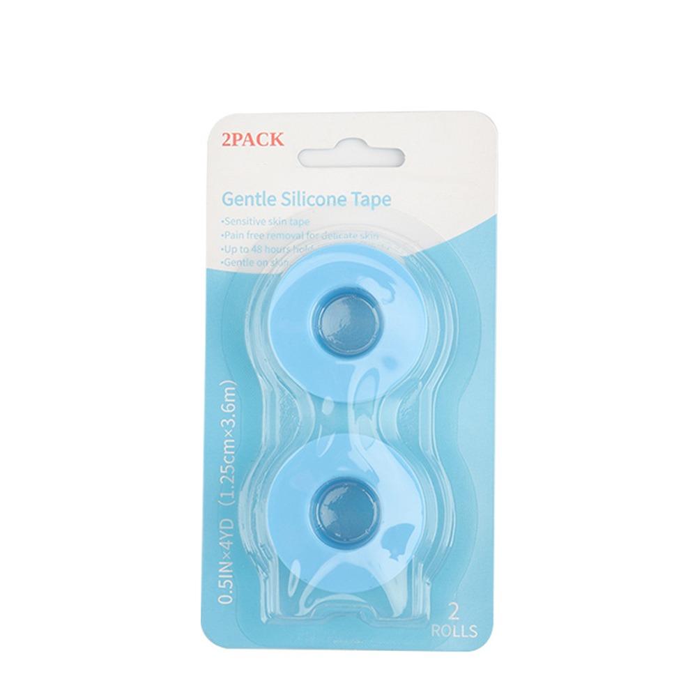 2 Rolls Non-woven Makeup Lash Tape Pain-Free Removal Eyelash Tapes  for Grafting False Eyelash Patch