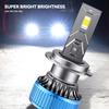 H1 H3 H4 H7 H11 9005 9006 9012 LED Car Headlight LED Lamp High and Low Beam Bulbs 4500LM LED Chips Car Lamp Bulb Fog Light 12V