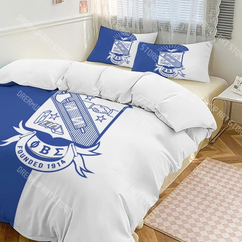 3D Print Phi Beta Sigma PBS Bedding Set Twin Queen King Full Size Duvet Cover Pillowcase Bed Boys Girls Adult Home Textiles
