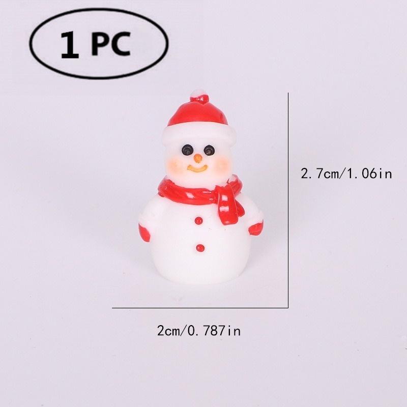 Christmas Wooden Elf Fairy Door Kit Tiny with Christmas Decoration Accessories for Mini House Furniture Christmas Decoration