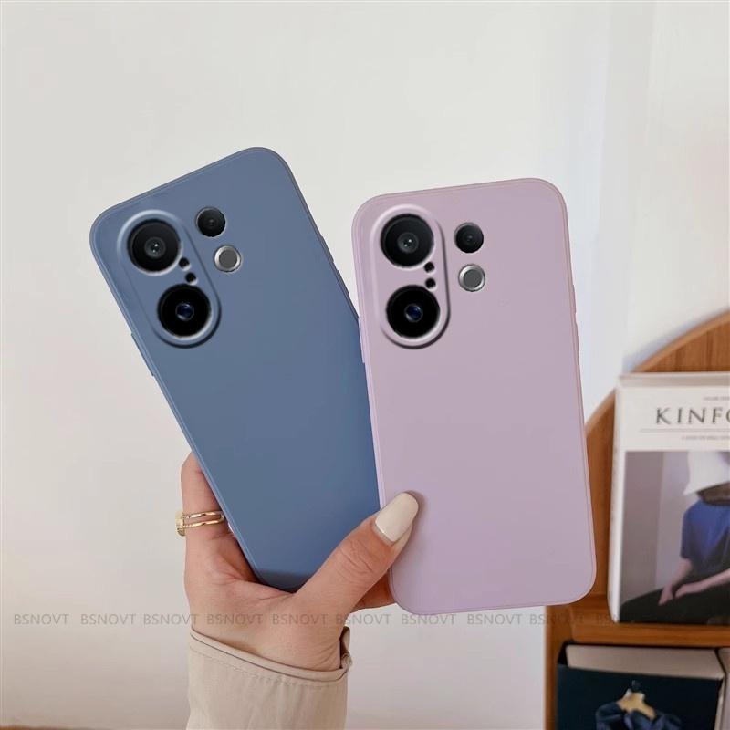 For Vivo X200 FE Case Cover Vivo X200 FE Capa New Back Bumper Shockproof Original Liquid Silicone Fundas Vivo X200 FE Soft Cover