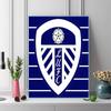 Leeds United team badge Pattern  3pcs 100% Round Full Drill 5D DIY Diamond Painting Embroidery Cross Stitch Rhinestone Décor
