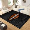 3D Vintage Motorcycle H-Harleys Style Large Area Rug – Non-Slip Floor Mat for Garage, Living Room, Bedroom, Doormat Decor & Gift