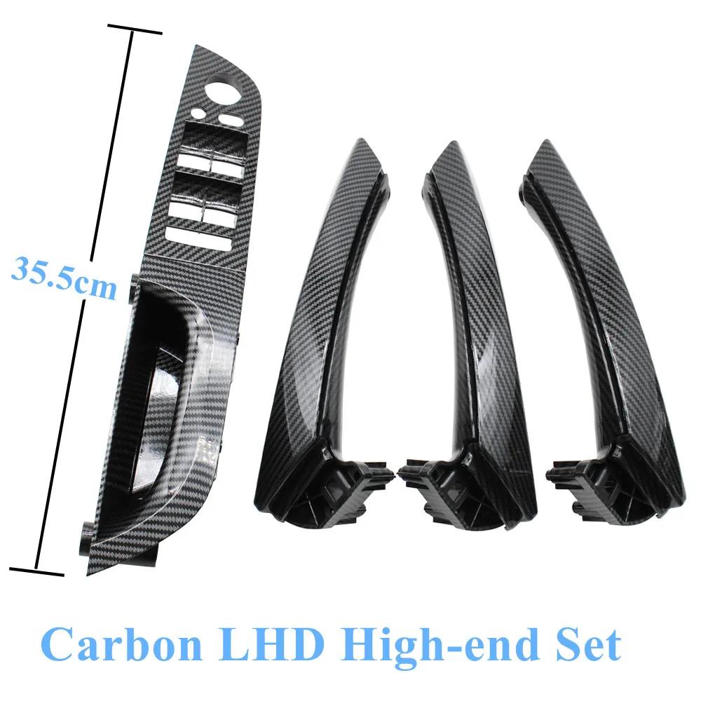 For BMW 3 Series E90 E91 316 318 320 325 328i LHD Top Quality Interior Plastic Door Pull Handle with Cover Trim Full Set