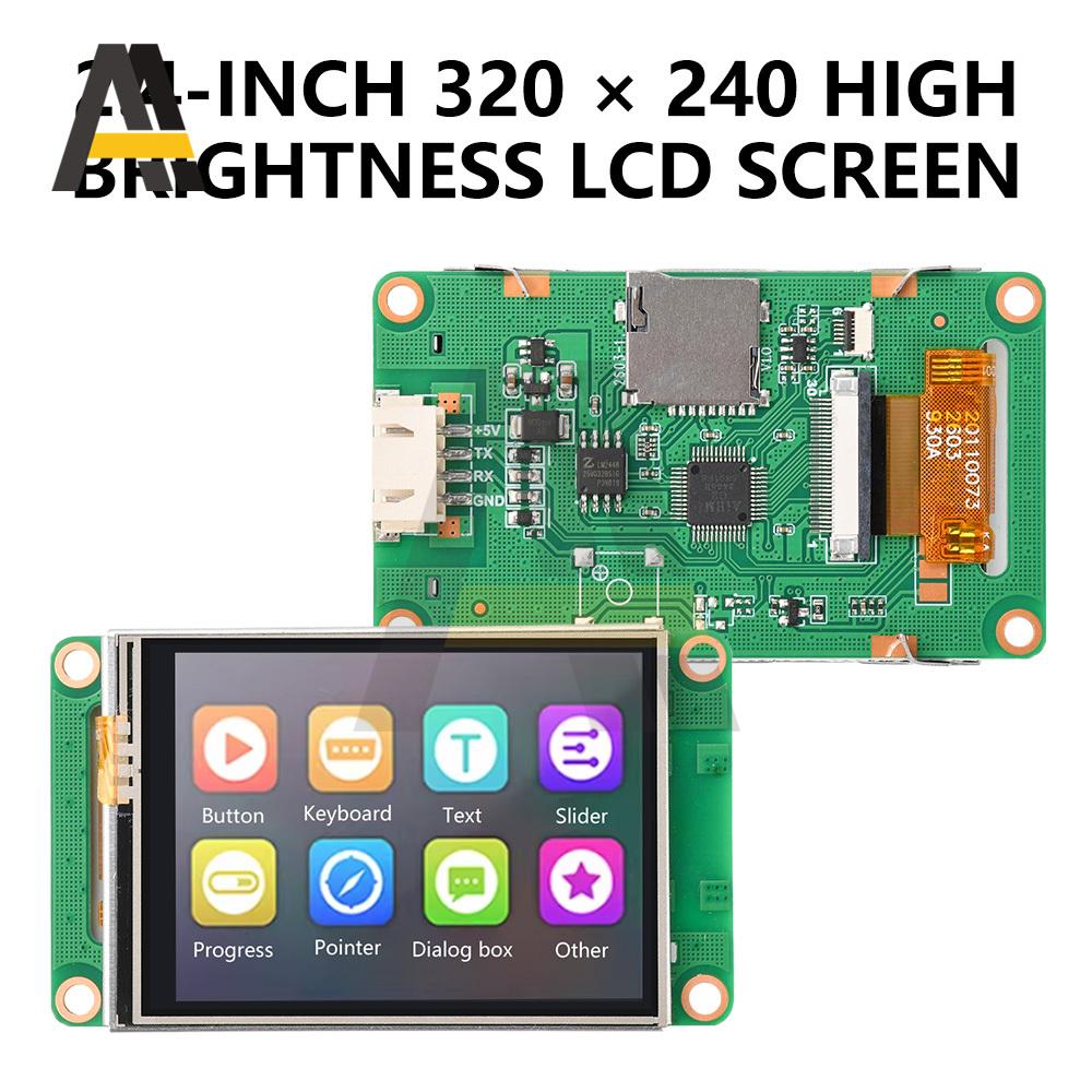 2.4-Inch 320x240 LCD Screen Display Module Ultra Thin SPI Interface Rounded Corner Design For Embedded Industrial Applications