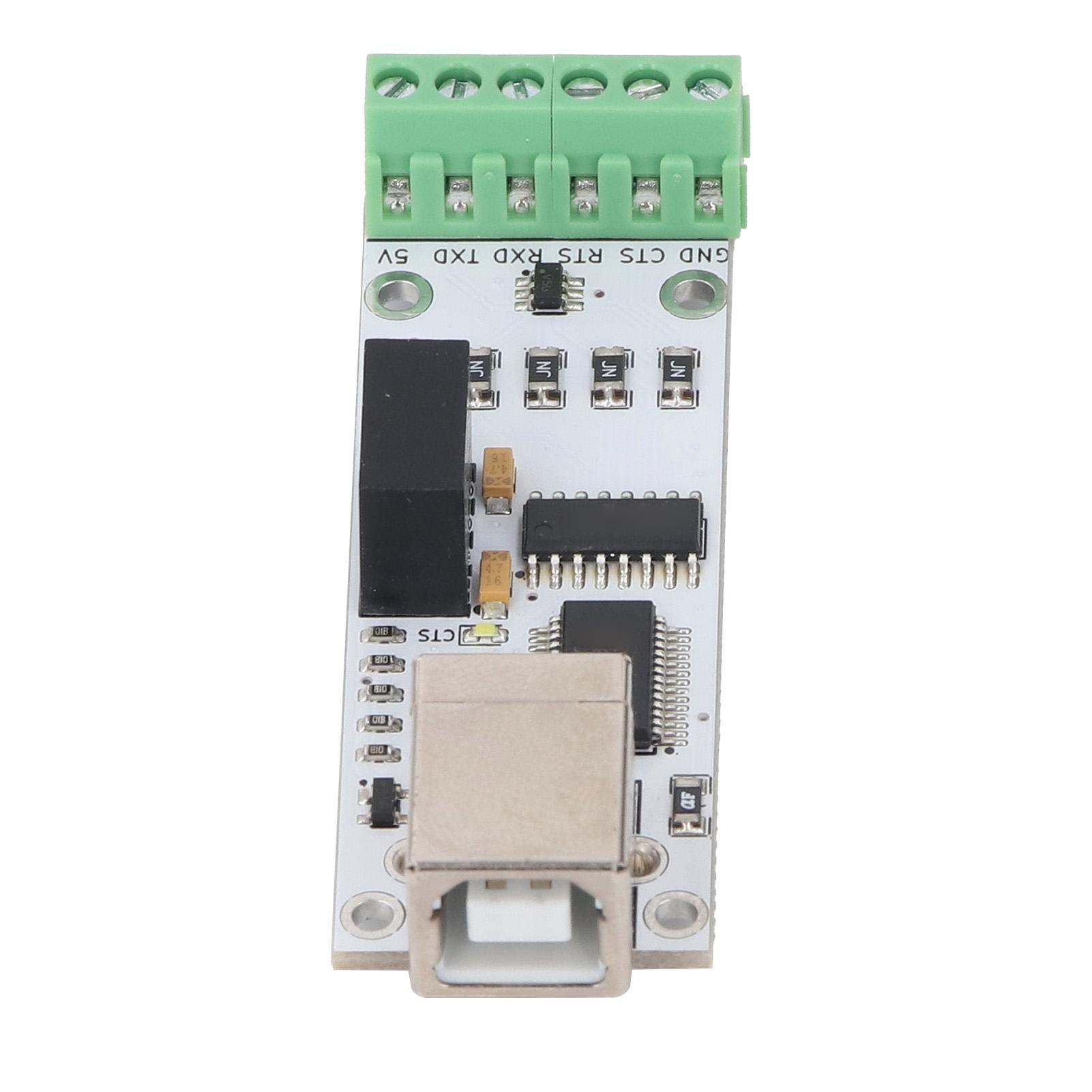 

Модуль послідовного перетворювача USB на TTL на чіпі FT232 Адаптер послідовного перетворювача USB на TTL з індикаторами