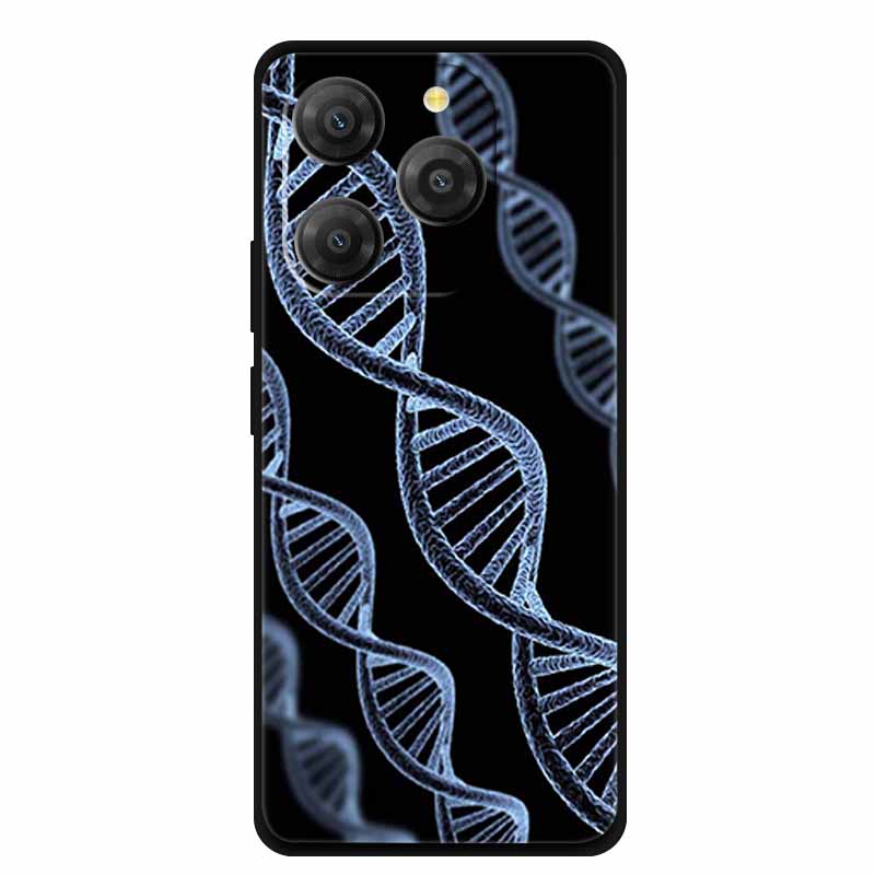Για θήκη Blackview Shark 9 Shark9 Coque 6.67" Μαύρη Σιλικόνη Μαλακό Πίσω Κάλυμμα Θήκη Για θήκες τηλεφώνου Blackview Shark 9 Αντικραδασμική