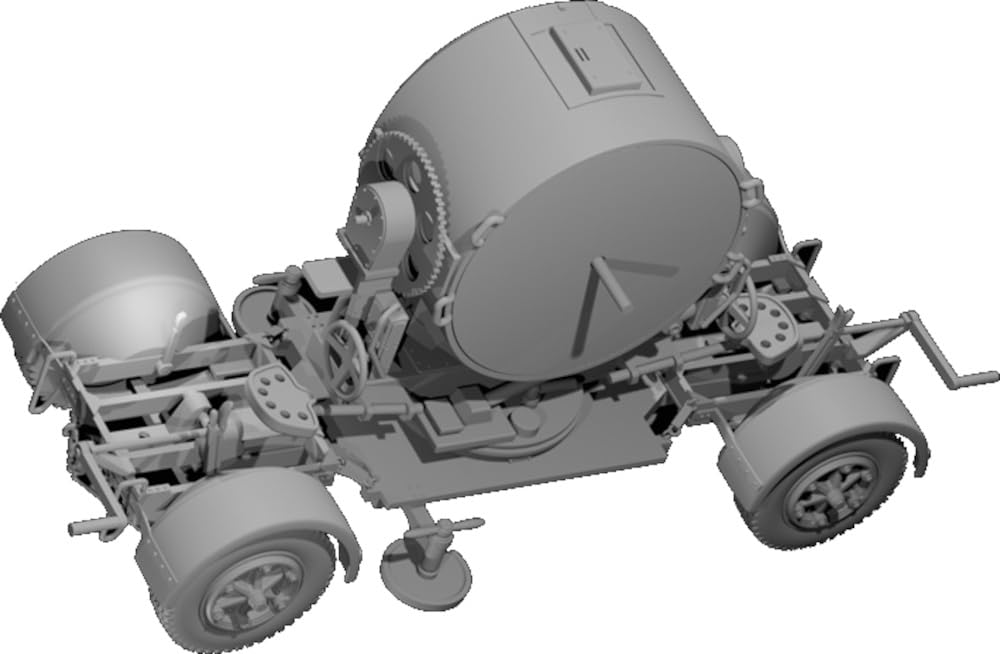 

Fly WWII German 150cm Searchlight with Trailer 3D Print Kit FLXA72001 1/72 SW-34 Sd.Anh.104 (Military)