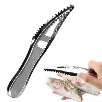 Fish Cleaning Knife Stainless Steel Portable 2024 Hot Wholesale Fish Skin Kitchen Accessories Fish Scale Brush Manual Newest