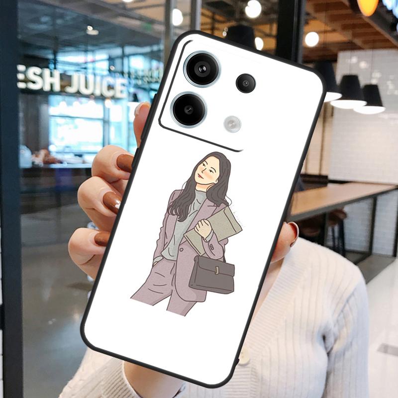 Vincenzo Cassano Kdrama Funda For Xiaomi Redmi Note 13 Pro 12 11 9 10 Pro 12S 11S 10S Redmi 13 12 10C 12C 13C Case