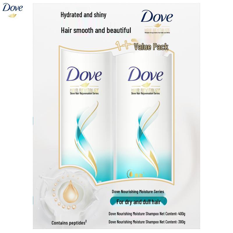 Dove Nourishing Hydrating Shampoo Twin Pack
