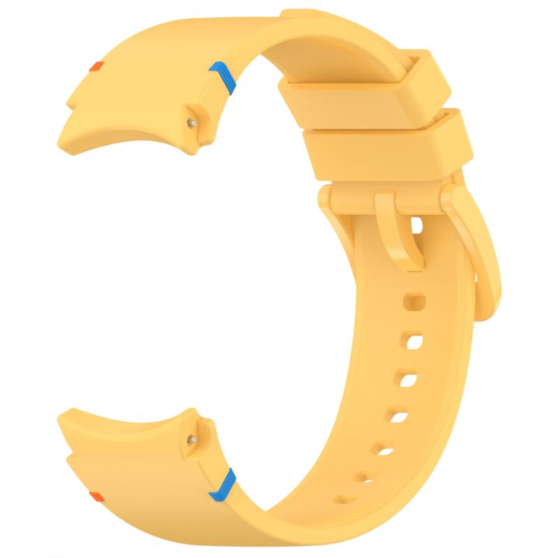 Silicone Band for Samsung Galaxy Watch 7/FE/5 Pro/6/4 Classic 44mm 40mm Sport Silicone Bracelet Correa for Galaxy Watch 7 4 Belt