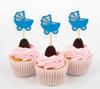 Darling Souvenir| Ozdoby na muffiny do kočárku na oslavu narození miminka| Dekorace na dezert - sada