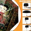 Betty Boop Print Umbrella Automatic Opening/ Closing - Portable Foldable Design - Daily Use for Travel/Outdoor - Gift for Birthday