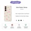 For Samsung Galaxy A17 5G Case Pink Bow Love Pattern Printing Straight Edge TPU Phone Back Cover