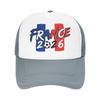 France Football Match  Mesh Baseball Caps Unisex Women Trucker Worker Cap Usa Canada Mexico Soccer Hats Summer Trucker Cap