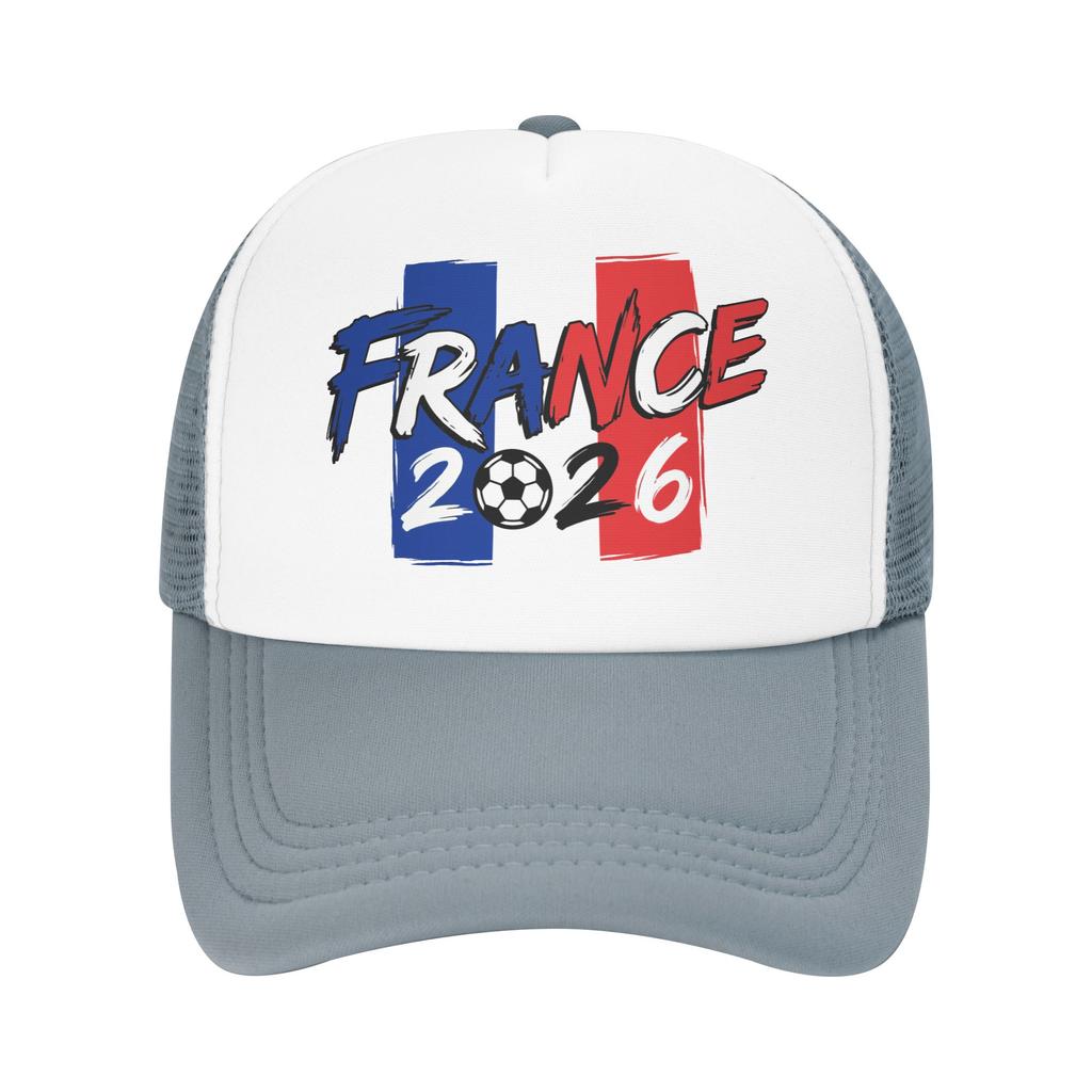 France Football Match Mesh Baseball Caps Unisex Women Trucker Worker Cap Usa Canada Mexico Soccer Hats Summer Trucker Cap