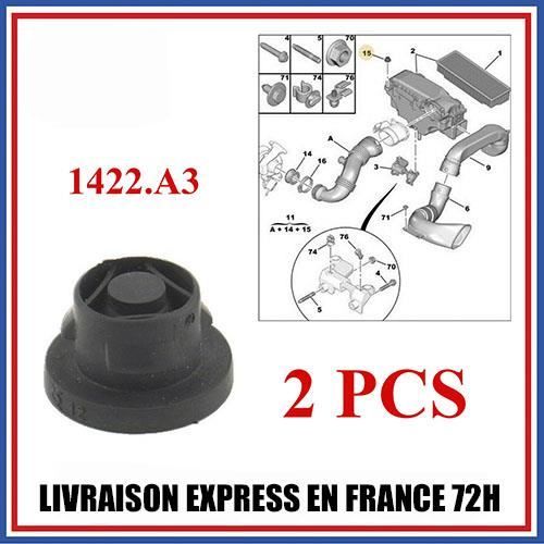 

X2 Сайлентблок Впускного тракту Повітряний фільтр 1422A3 = 1.6 HDI