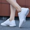 New Cheerleading Shoes Children's Dancing Shoe Competitive Aerobics Men's Casual Shoes Women's White Jazz Sneakers.