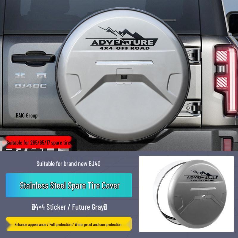 Cloud Realm Off-Road Spare Tire Cover - Beijing Extended Range