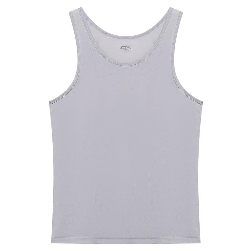 Yiershuang Men s 100% Cotton Tank Top Undershirt L